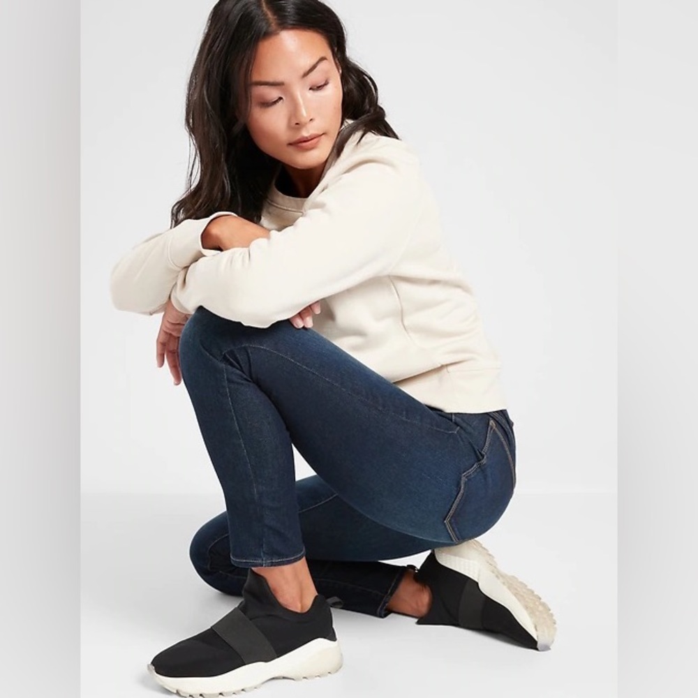 NWT Athleta Sculptek Ultra Skinny Midnight Jean